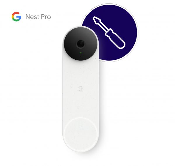 Google Nest Doorbell installatie