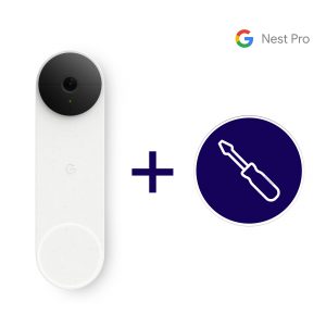 Google Nest Doorbell batterij inclusief installatie