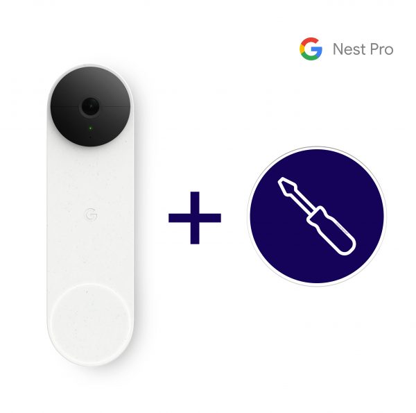 Google Nest Doorbell batterij inclusief installatie