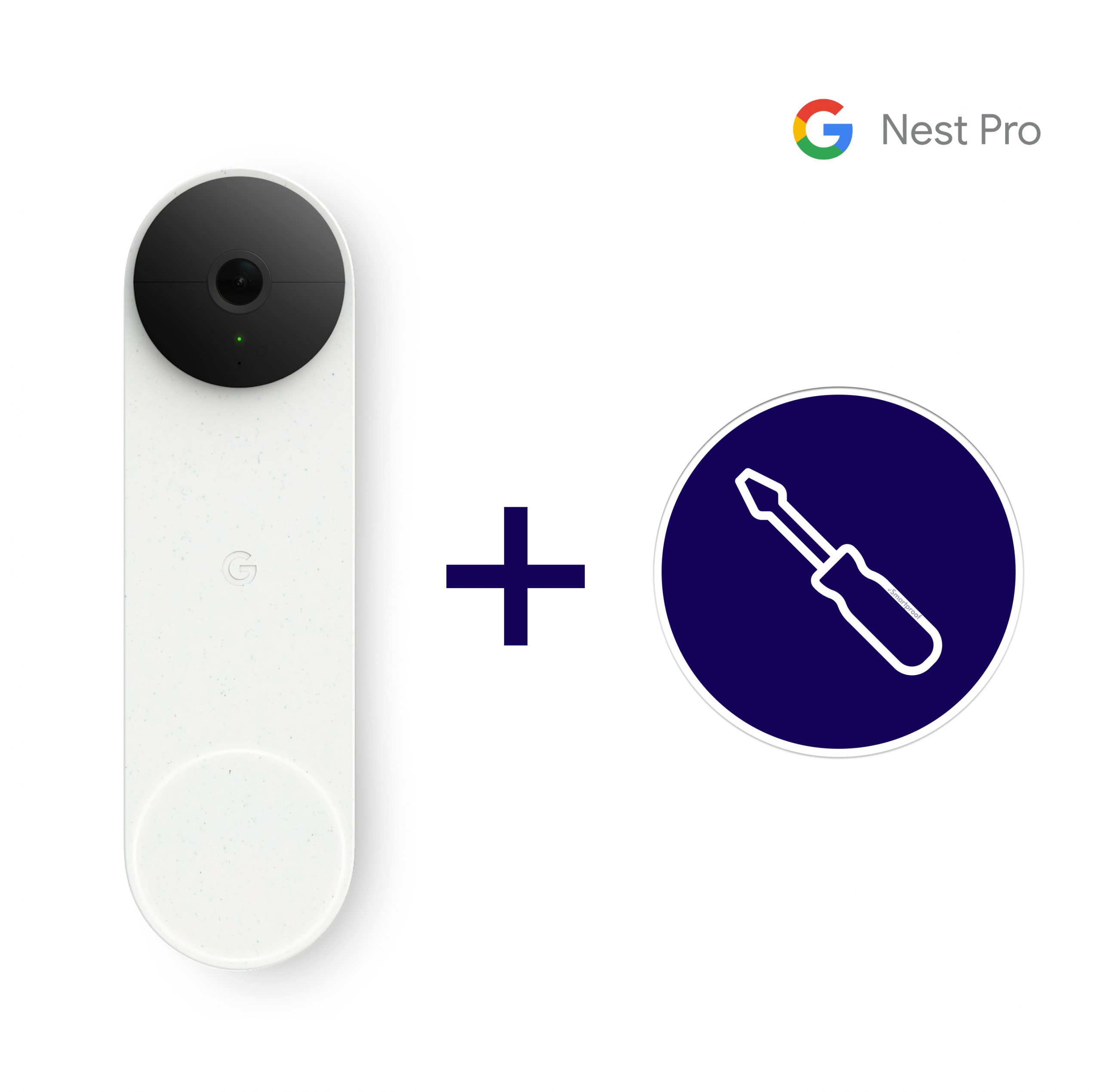 Google Nest Doorbell inclusief installatie
